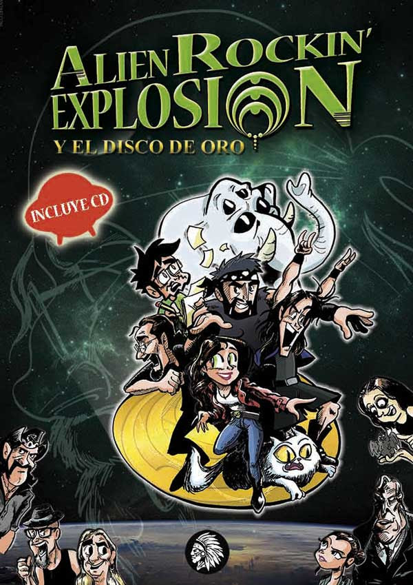 ALIEN ROCKIN’ EXPLOSION presentan comic