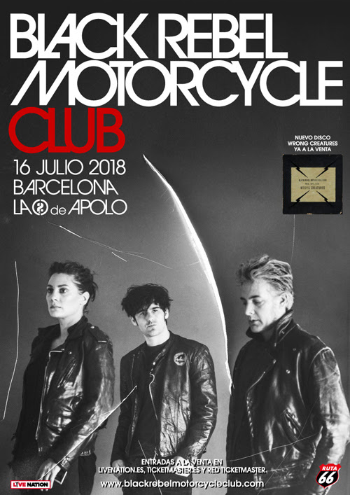 Black Rebel Motorcycle Club en Barcelona el 16 de julio