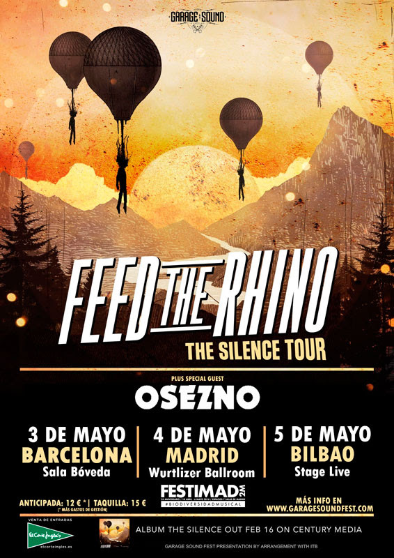 FEED THE RHINO vienen a presentarnos su cuarto álbum