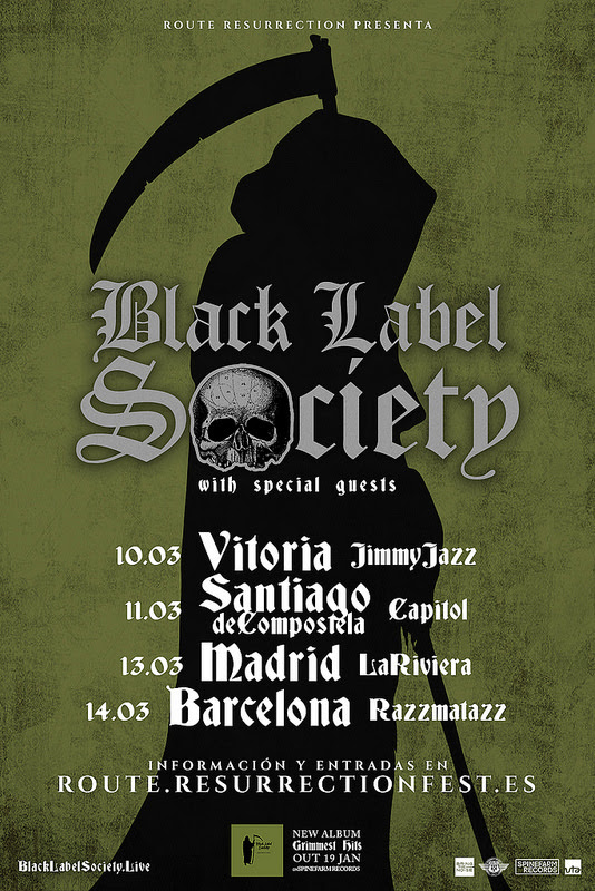 Black Label Society comienza su gira este fin de semana