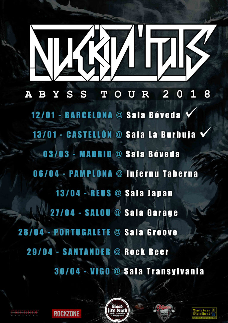 Nuckin’ Futs presentan su Abyss Tour 2018