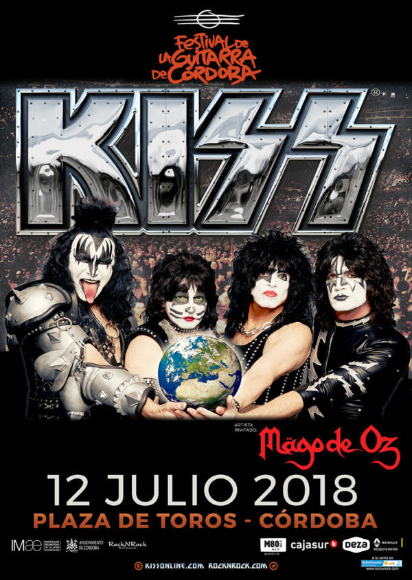 MÄGO DE OZ abrirá el concierto de KISS en Córdoba
