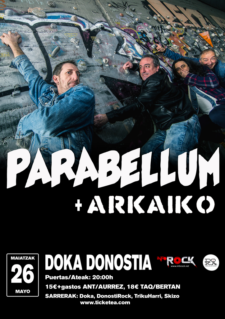 PARABELLUM. Su regreso llega a Donosti!