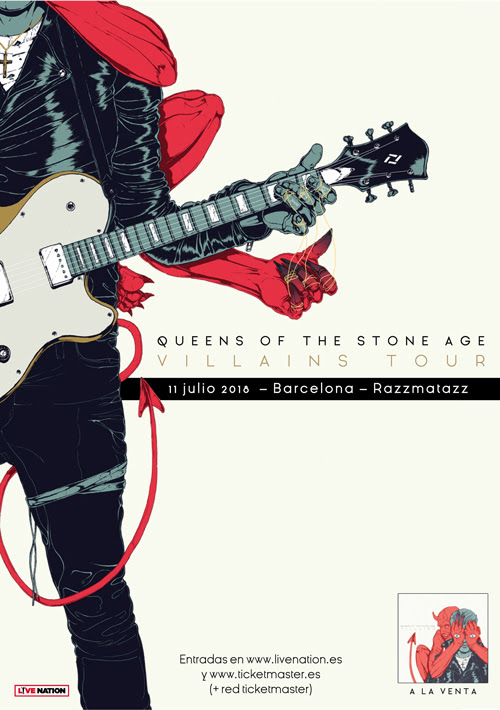 Queens Of The Stone Age tocará en Barcelona en julio