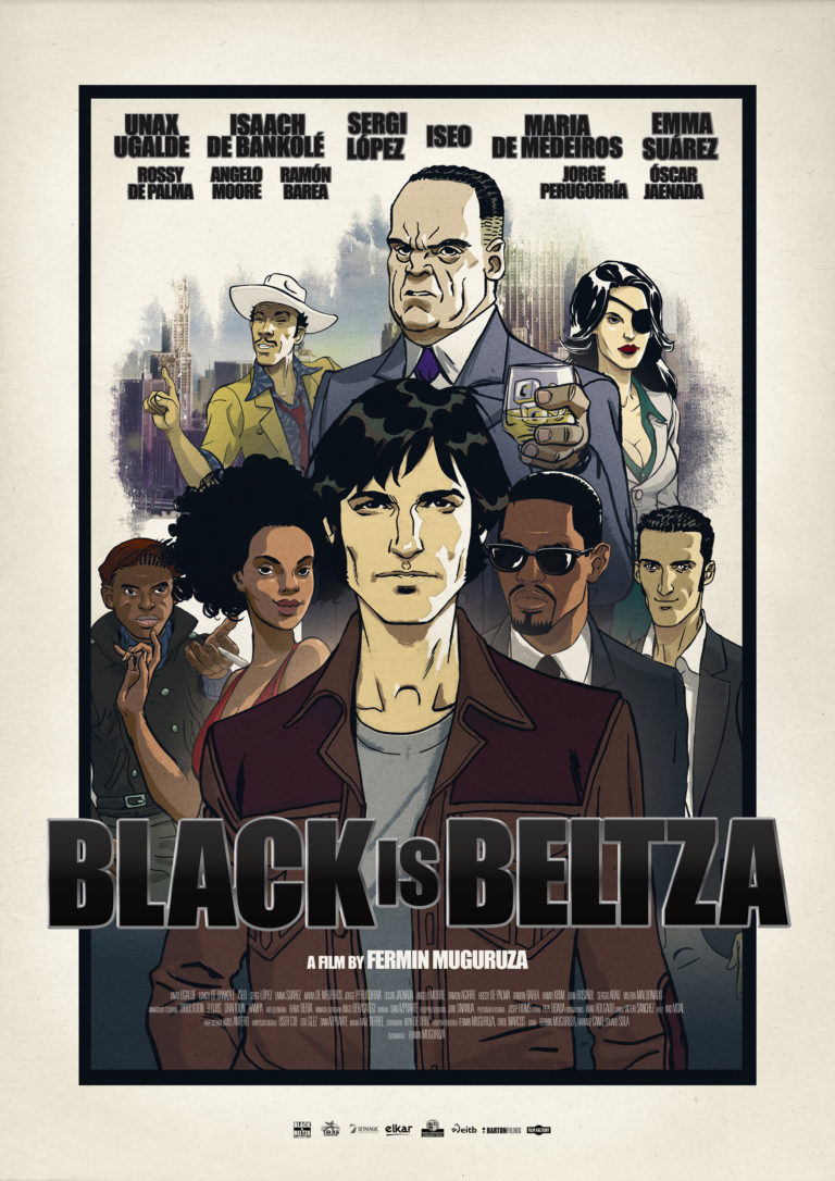 FERMIN MUGURUZA presenta BLACK IS BELTZA. Una película de animación