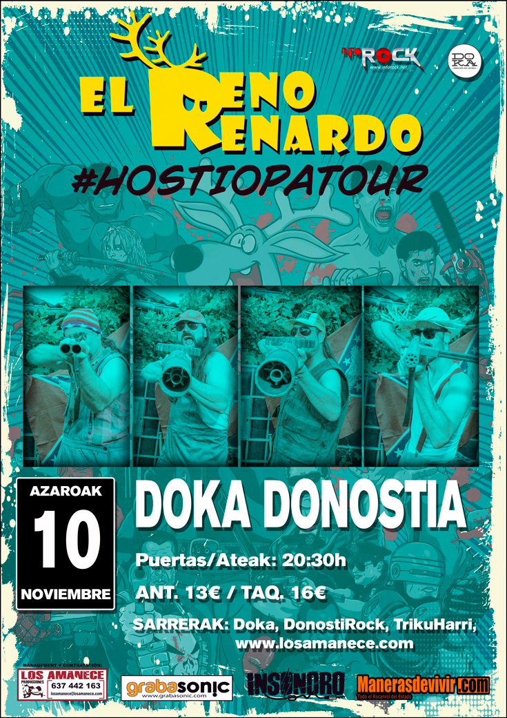 EL RENO RENARDO. Donostia 10 Noviembre!