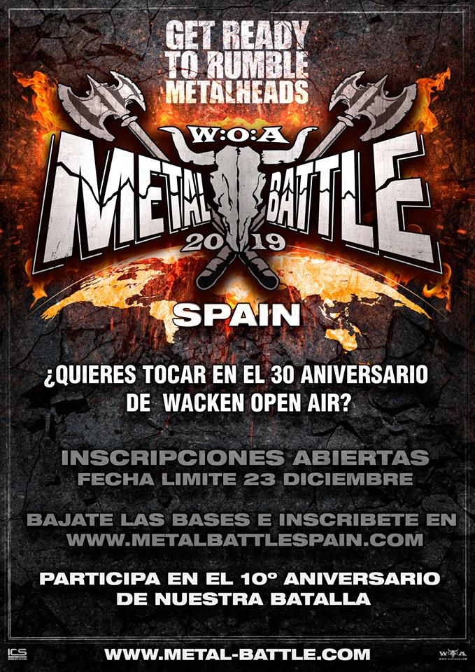 10° Aniversario de la W:O:A Metal Battle Spain