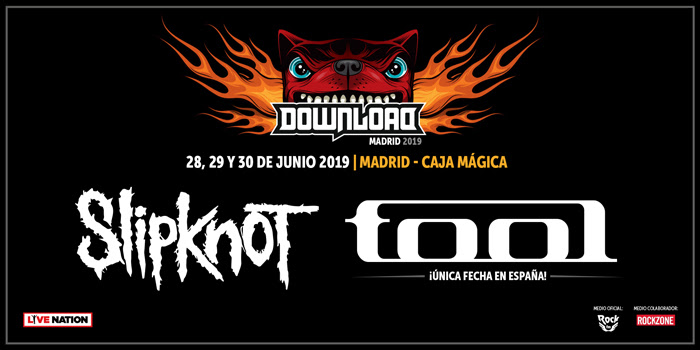 SLIPKNOT Y TOOL, PRIMERAS CONFIRMACIONES DE DOWNLOAD FESTIVAL MADRID 2019