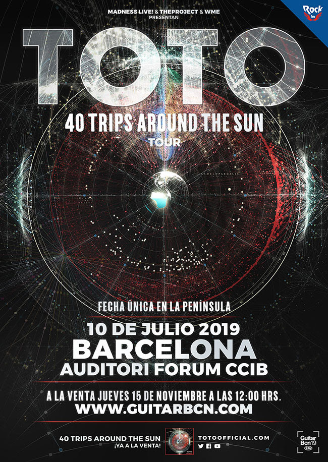 TOTO regresan en una esperadísima y exclusiva fecha en julio de 2019