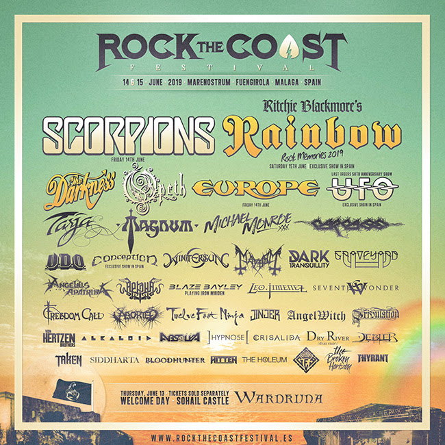 Rock The Coast cierra cartel