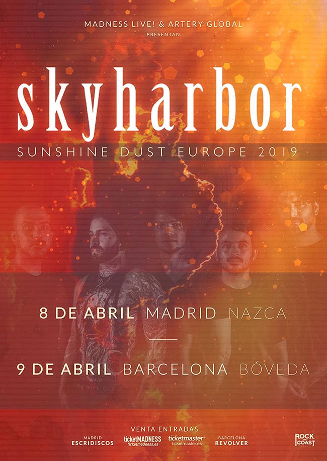 LA BANDA PROGRESIVA DE NUEVA DEHLI SKYHARBOR ESTARÁN EL MES DE ABRIL EN MADRID Y BARCELONA