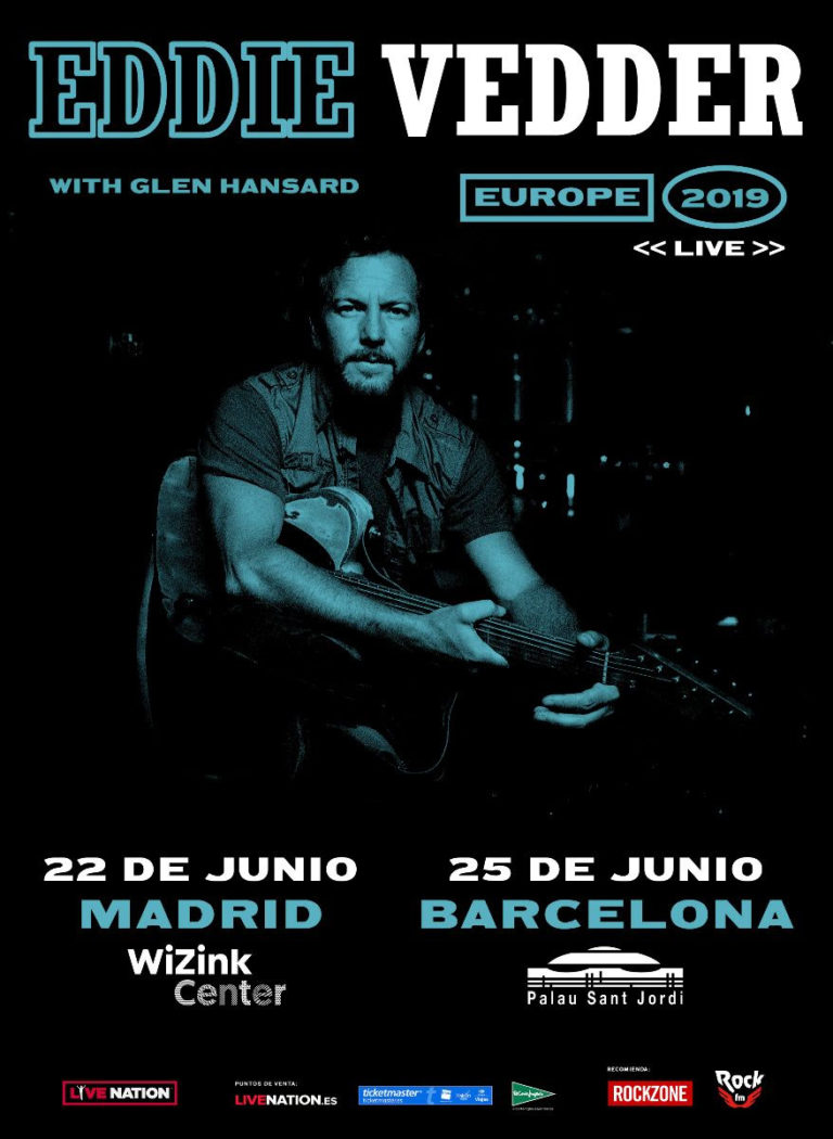 Eddie Vedder anuncia gira europea