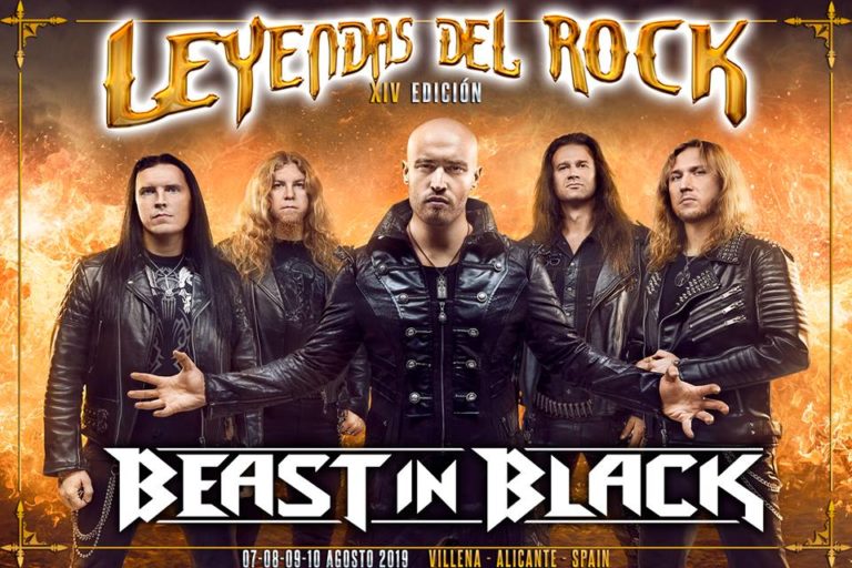 LEYENDAS DEL ROCK 2019. Beast In Black se suman al cartel