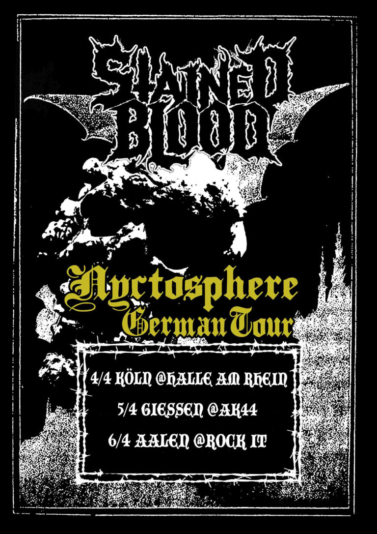 Stained Blood, de gira por Alemania en abril