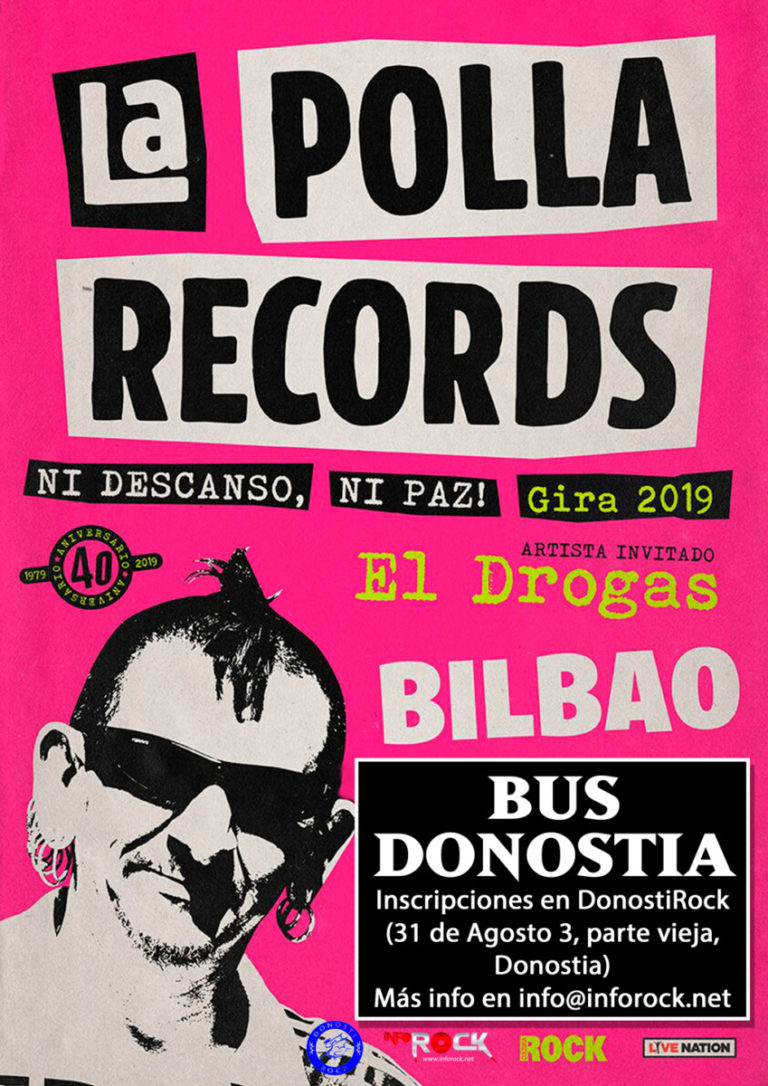 LA POLLA. Bus desde Donostia al BEC!