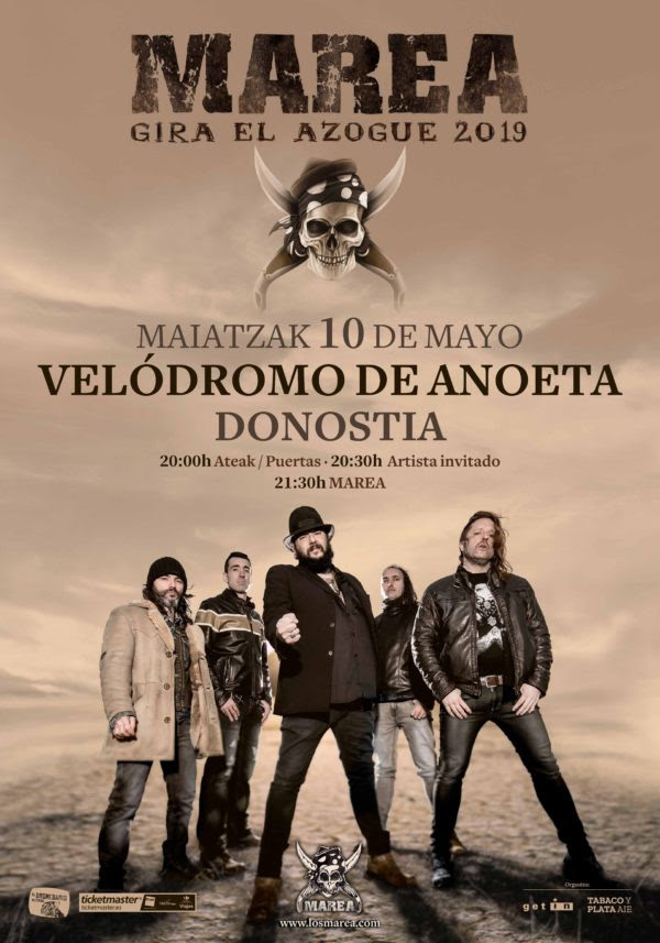 MAREA llegan a Donostia este viernes 10 de mayo