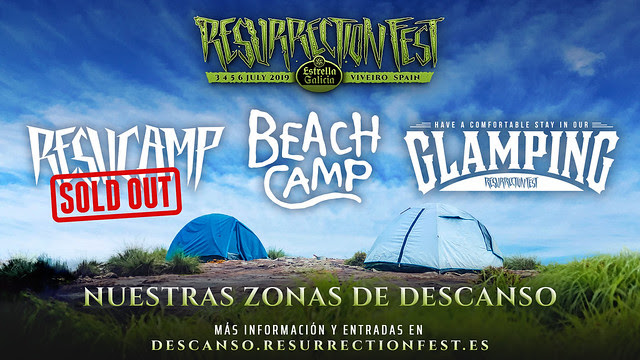 Resurrection Fest Estrella Galicia 2019: AVISO IMPORTANTE RESPECTO A LAS ZONAS DE DESCANSO