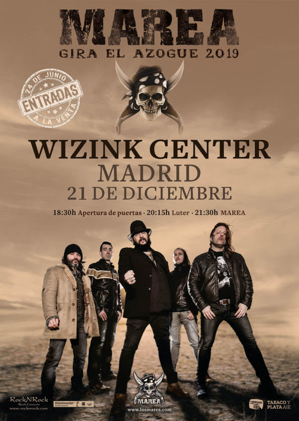 MAREA actuará en Madrid en diciembre