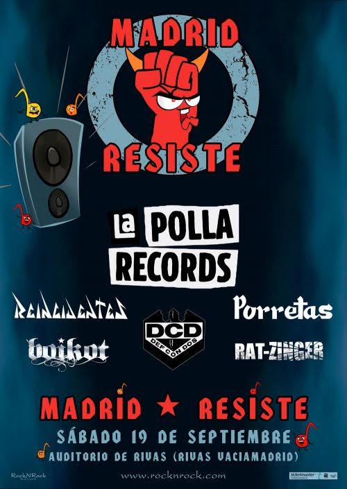 LA POLLA RECORDS se despide de Madrid en Septiembre