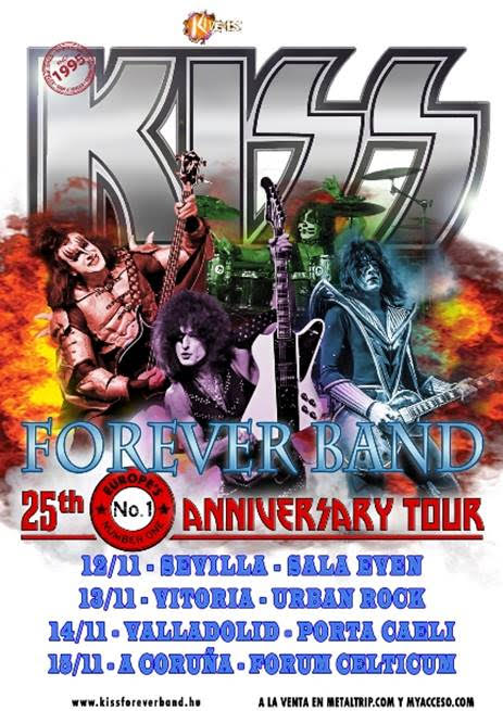 Kiss Forever Band en España