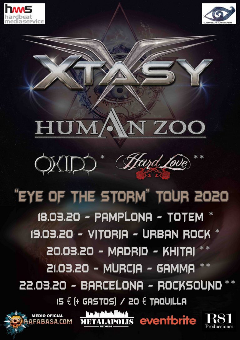 XTASY publican Eye of the storm