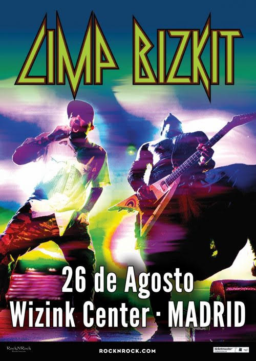 LIMP BIZKIT tocarán en Madrid en Agosto