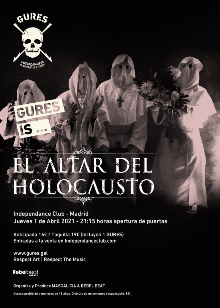 EL ALTAR DEL HOLOCAUSTO presentan “TRINIDAD” en Madrid.