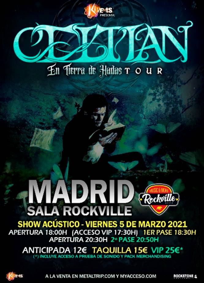 Celtian este viernes en Madrid “En Tierra de Hadas” en acústico