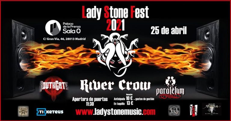 Lady Stone Fest 2021 el 25 de abril en Madrid