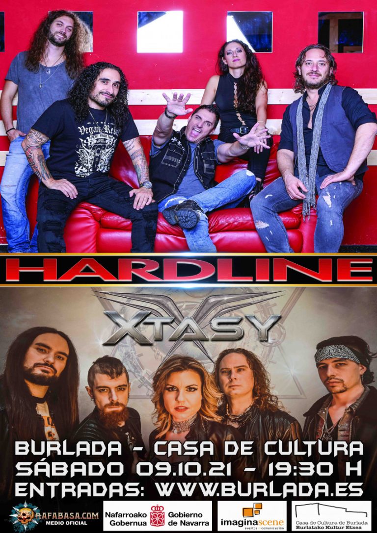 HARDLINE + XTASY en BURLADA (Pamplona) – Sábado 09.10.21