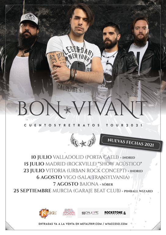 Bon Vivant anuncia las fechas de su gira Cuentas y Retratos
