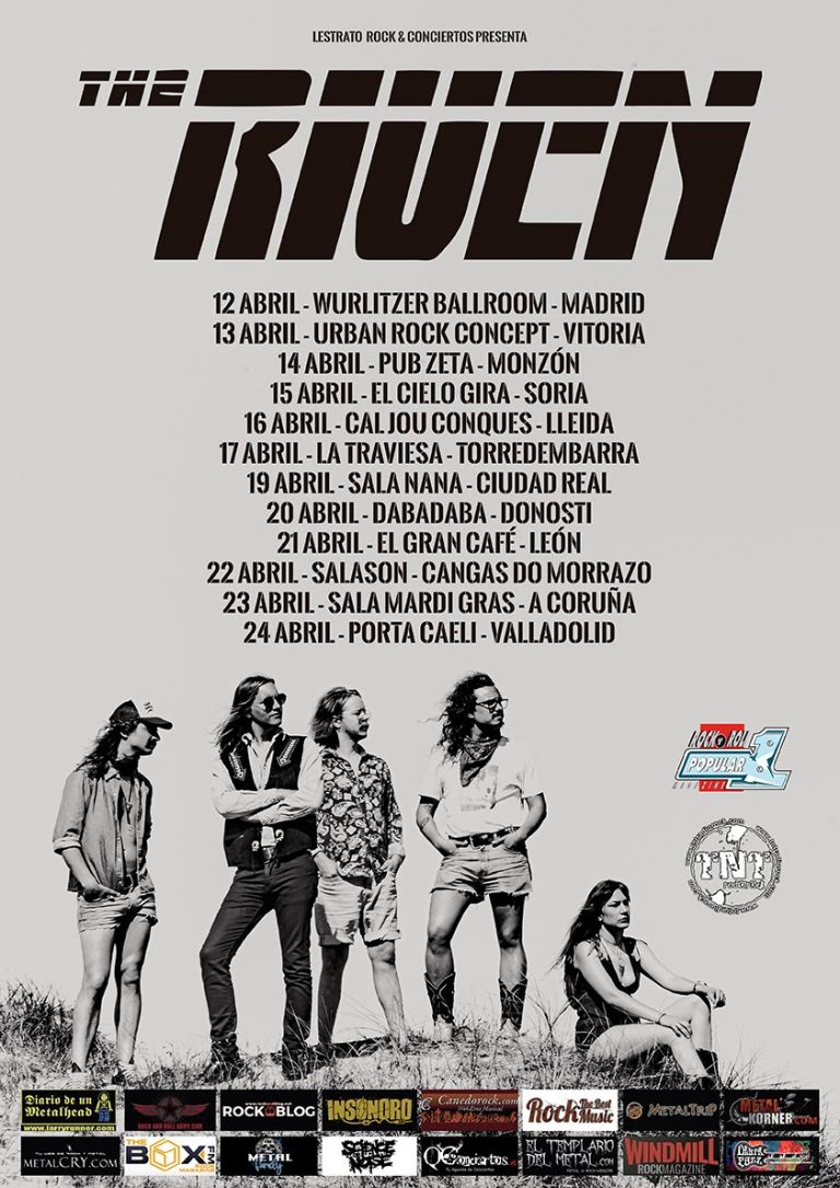 THE RIVEN comienza su gira por el país. El 20 de abril estarán en Donostia