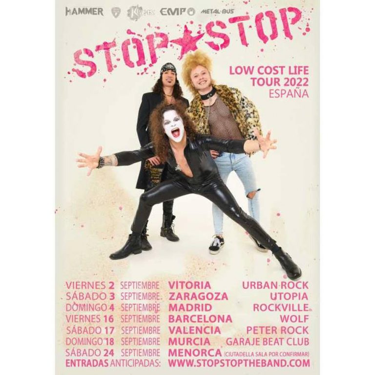 Stop Stop anuncia su “Low Cost Life Tour 2022”