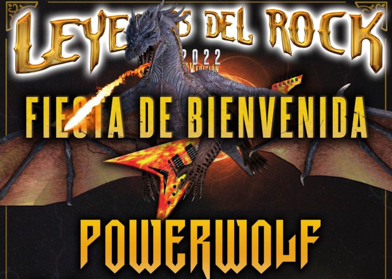 LEYENDAS DEL ROCK 2022. Powerwolf encabezan la fiesta de bienvenida el 3 de agosto