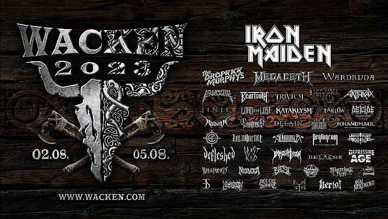 WACKEN 2023. Nueva tanda de confirmaciones