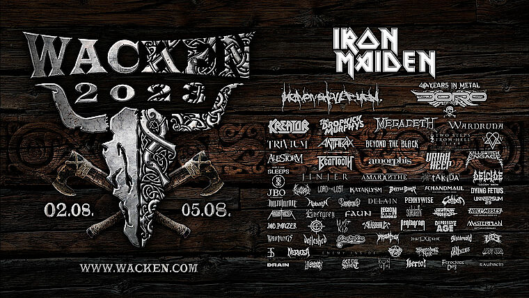 WACKEN 2023. Confirmaciones de Navidad