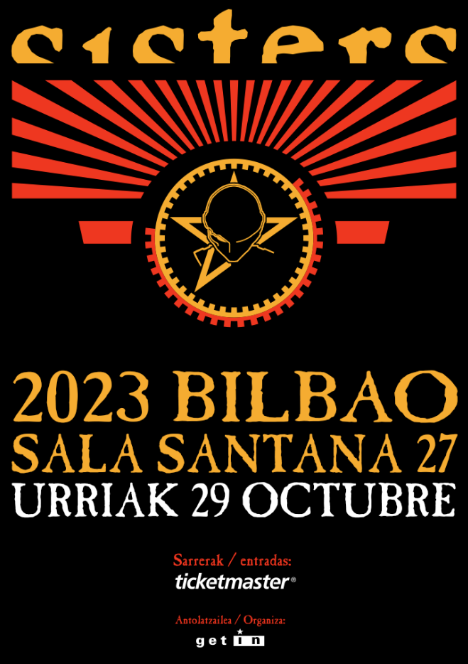 THE SISTERS OF MERCY pasarán por Bilbao el 29 de octubre