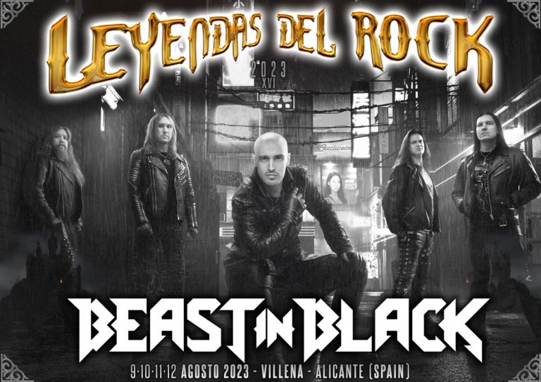 LEYENDAS DEL ROCK 2023 confirma a los finlandeses Beast In Black