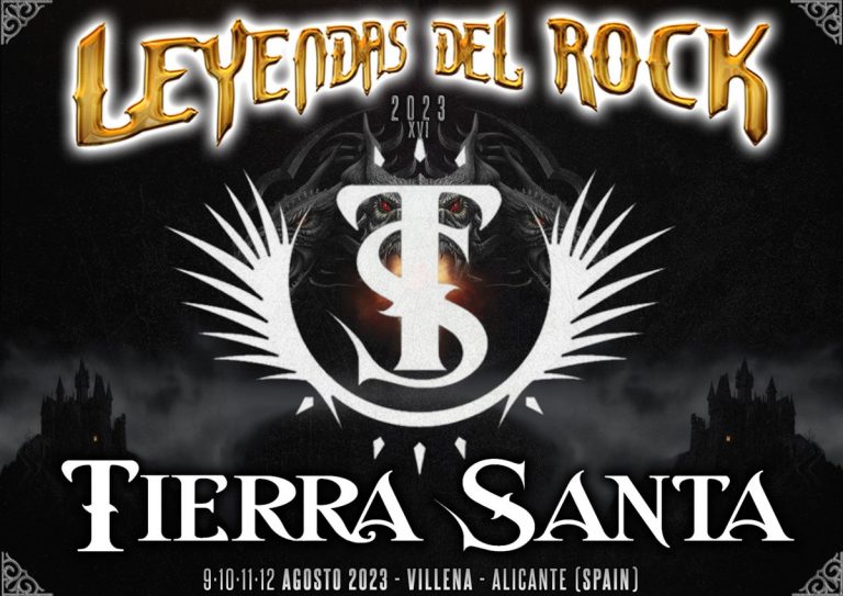 LEYENDAS DEL ROCK 2023 confirma a Tierra Santa