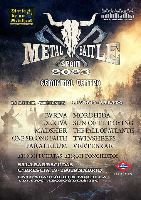 METAL BATTLE 2023. Semifinal centro