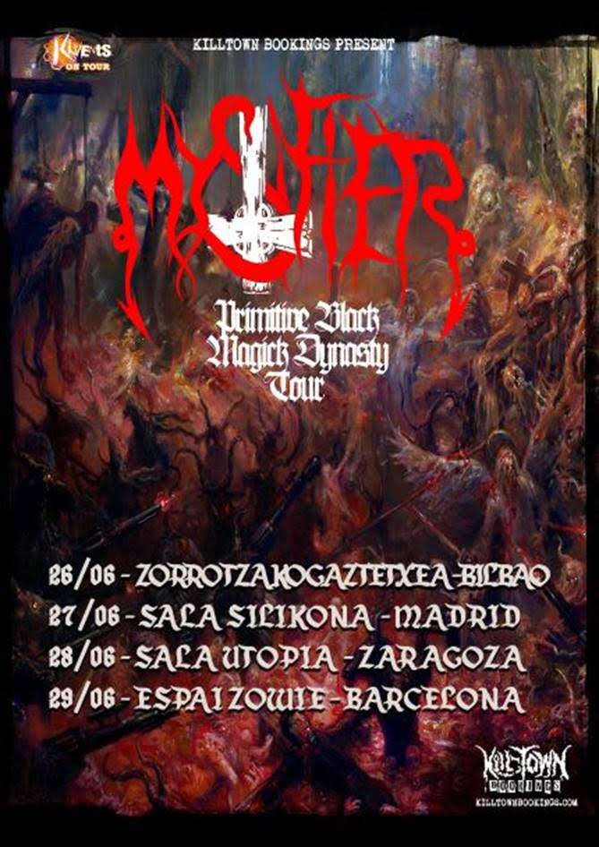 MYSTIFIER vendrán de gira al país en Junio